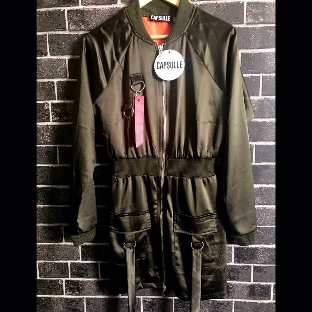 Bomber Style Dress